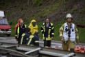 VU Gefahrgut LKW umgestuerzt A 4 Rich Koeln Hoehe AS Gummersbach P175